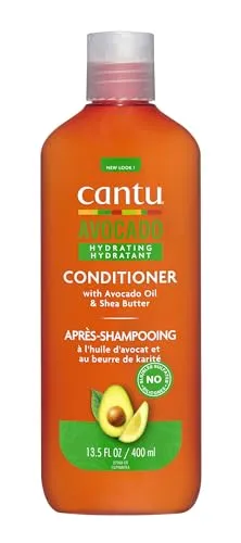 Cantu Avocado Hydrating Conditioner 400 ml - Haarspülungen für alle Haartypen, spendet intensive Feuchtigkeit und repariert Spliss dank Avocadoöl und Sheabutter für gesundes, geschmeidiges Haar.