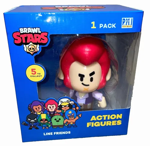 Brawl Stars P.M.I Actionfiguren 11,5 cm (S1) - Zufällige Auswahl - Entdecken Sie die aufregenden Brawl Stars P.M.I Actionfiguren in 11,5 cm. Jede Packung enthält eine zufällige Figur aus der beliebten Serie – ideal für Sammler und Fans!