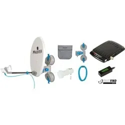 Maxview Maxview EasyFind Remora Sat Anlage inkl. Full HD Receiver AX 300 Mini Camping Sat-Anlage
