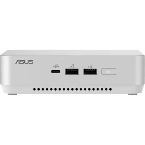 ASUS Mini PC | NUC 14 Pro+ | Silber | Core Ultra 5 125H | RAM: 16GB (DDR5) | SSD: 1TB | Windows 11 Pro | Office 2024 Pro