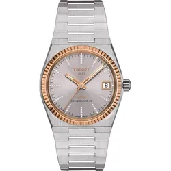 Tissot PRX 35mm T931.207.41.336.00 Damen Automatikuhr - Elegante Damen-Automatikuhr mit 18kt Goldgehäuse und Saphirglas, ideal für stilbewusste Frauen, die Qualität und Design schätzen.