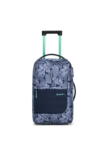 Satch Flow S Trolley Koffer Handgepäck 35 l - Koffer in Handgepäcksgröße (54x32x23 cm), inkl. Wäschebeutel und TSA-Schlössern für sichere Reisen. Hergestellt aus strapazierfähigem, recyceltem Polyester.