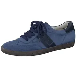 Paul Green 5450-11 Schnürschuh blau 40 EU - Sportlicher Sneaker aus hochwertigem Leder in Blau, ideal für den Alltag. Ungefüttert für angenehme Atmungsaktivität und mit runder Schuhspitze für zusätzlichen Komfort.