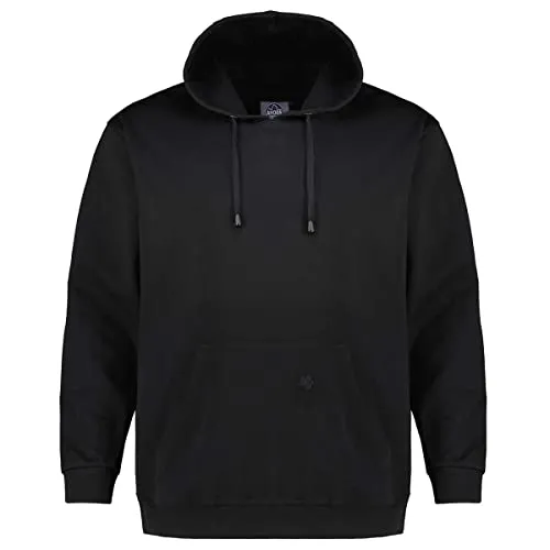 Kapuzensweatshirt AHORN SPORTSWEAR für Herren, 6XL, schwarz - Herren-Sweatshirts aus 100% Baumwolle, atmungsaktiv und pflegeleicht. Ideal für Sport und Alltag, mit schlichter Optik und hervorragendem Tragekomfort.