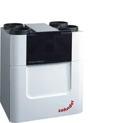 Zehnder ComfoAir Q600 ST mit integriertem Display - Effiziente Lüftungsanlage mit Energieeffizienzklasse A+, ideal für nachhaltigen Hausbau und optimale Raumluftqualität.