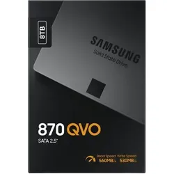 Samsung 870 QVO 8TB SATA 2,5 Zoll SATA SSD