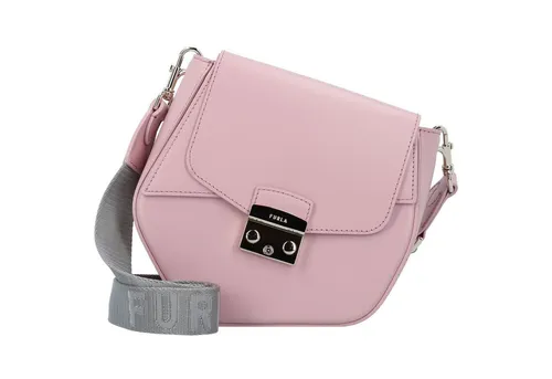 Furla Metropolis Umhängetasche aus Leder 18 cm in Rosa - Elegante Handtasche aus hochwertigem Leder, perfektes Accessoire für stilvolle Anlässe und ideal für den täglichen Gebrauch.