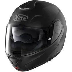 X-Lite X-1005 Elegance N-Com Klapphelm, schwarz, Größe S - Motorradhelm mit kratzfestem Ultrawide-Visier für maximales Sichtfeld und integriertem Sonnenvisier mit UV 400 Schutz - ideal für sicheres Fahren.