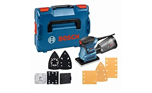 Bosch Professional GSS 160 Multi - Vielseitige Schleifmaschine mit rechteckiger und dreieckiger Schleifsohle, ideal für Profis und lange Einsätze ohne Vibrationen