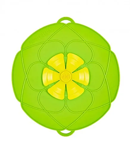 Kochblume das Original XL - Silikon Überkochschutz für Töpfe - Praktischer Silikon Deckel für Töpfe (20-28cm), der Überkochen verhindert und die Herdplatte sauber hält. Ideal auch als Mikrowellen-Abdeckung!