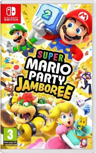 Super Mario Party Jamboree [PEGI] - Riesenspaß für Nintendo Switch - Spiele für Nintendo Switch mit über 110 Minispielen und 7 abwechslungsreichen Brettern. Erlebe den ersten Online-Wettkampf für 20 Spieler im Bowserathlon und genieße unendlichen Party-Spaß!