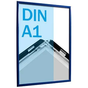 SPRINTIS Klapprahmen Blau 59,4 x 84,1 cm – Flexibel und Elegant - Der SPRINTIS Klapprahmen in Blau (59,4 x 84,1 cm) ist ideal für die ansprechende Präsentation von Plakaten und Bildern. Mit einfacher Klappmechanik und schützendem Antireflex-Schutz sorgt er für eine stilvolle und flexible Nutzung.