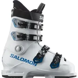 SALOMON Kinder ALP. BOOTS S/MAX 60T L Wh/Race B/Process - Skischuhe für junge Rennläufer mit Oversized Pivot und dünner Schalenkonstruktion für optimale Kraftübertragung und Flex.