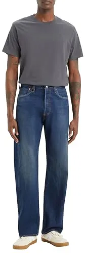 Levi's Herren 501 Original Fit Jeans - It's Time to Go Stretch, 32W / 30L - Jeans mit regulärer Passform, bietet optimalen Tragekomfort durch Stretchmaterial und klassischen Look für jeden Anlass.