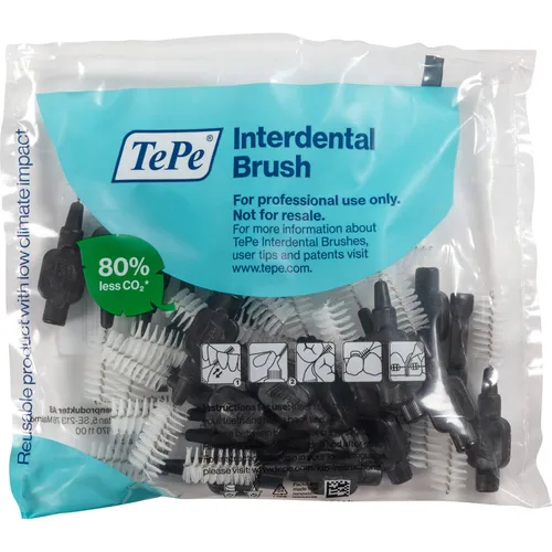 TePe Interdentalbürsten Original 25er Multipack, Schwarz, 1,5 mm
