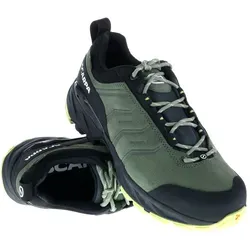 Scarpa Rush Trail GTX Damen Zustiegsschuhe - Oliv Dunkelgrün, Größe 37 - Wanderschuhe mit wasserdichter Gore-Tex-Membran, ideal für anspruchsvolle Trails und Outdoor-Abenteuer.