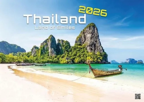 Thailand - Land of Smiles - 2026 - Kalender DIN A2 - Belletristik: Erlebt die Schönheit Thailands mit 14 faszinierenden Aufnahmen, die euer Zuhause verschönern. Extragroßes Format DIN A2 für ein beeindruckendes Jahr 2026!