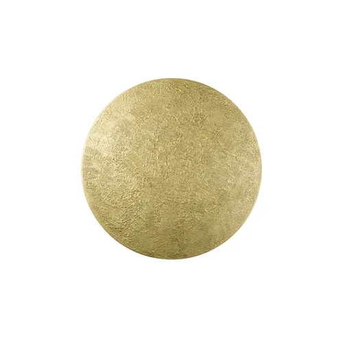 SLV MANA 60 Leuchtenschirm - Rund, Gold, Moon Structure - Eleganter Leuchtenschirm für Innenräume, passend für verschiedene Lichtquellen. Hochwertiges Stahlmaterial in edlem Gold, ideal für stilvolle Akzente.
