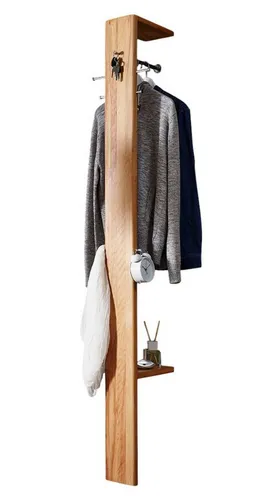 Main Möbel Garderobe 'Bayreuth' 30x200cm aus massiver Kernbuche - Garderoben-Sets aus robuster, pflegeleichter Kernbuche mit einzigartigem Farbenspiel - ideal für ein natürliches Wohnambiente!