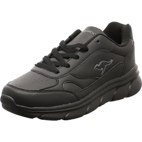 Kangaroos Sneakers in Schwarz - 38 - Sneaker mit rutschhemmender Laufsohle und verstärkten Kappen für optimalen Halt und Komfort, ideal für den Alltag.