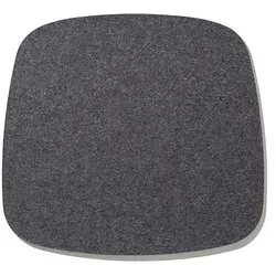 Hey-Sign Sitzauflage Eames Armchair anthrazit grau, Designer Bernadette Ehmanns, 37x0.5x35 cm