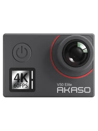 AKASO V50 Elite Action-Kamera - Premium Action-Cam mit 4K Video, 20MP Bildern und fortschrittlicher Bildstabilisierung – ideal für Abenteuer und Outdoor-Aktivitäten.