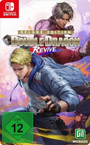 Double Dragon Revive | Deluxe Edition für Nintendo Switch - Erlebe das klassische Beat 'em Up auf der Nintendo Switch! Die Deluxe Edition bietet spannende Extras und ist ideal für actionreiche Spielabende.
