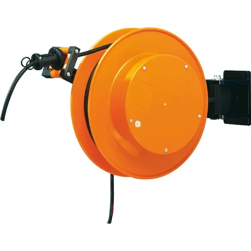 Schill Automatik-Kabelaufroller FT 038.0300.16-OHNE - Kabeltrommeln, automatischer Kabelaufroller ohne Kabel, ideal für Ordnung und Sicherheit im Außenbereich, schützt vor Kabelschäden.