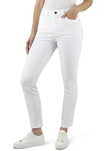STOOKER Magic Shape Fit 81 White - Damen-Hosen - Stylische Damen-Hose aus 81% Baumwolle, 17% Polyester und 2% Elasthan für perfekten Sitz und hohen Tragekomfort.