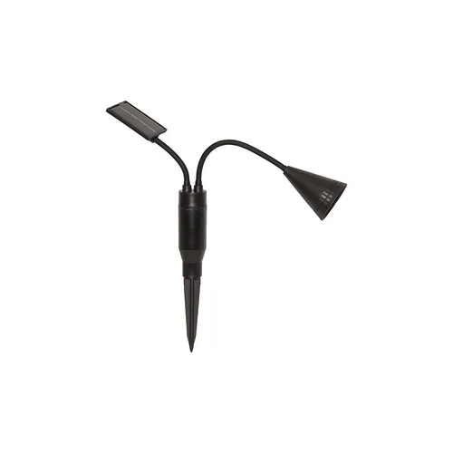Star Trading Solar Spotlight Powerspot, Schwarz, Beleuchtung, LED, Dämmerungssen