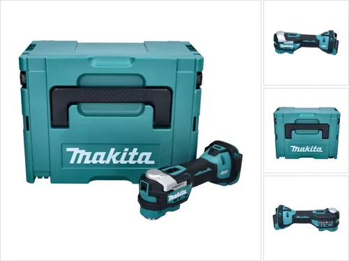 Makita DTM 52 ZJ Akku Multifunktionswerkzeug 18 V - Multifunktionswerkzeuge, leistungsstark mit Starlock Max Technologie für präzises Arbeiten, ideal für Profis und Heimwerker