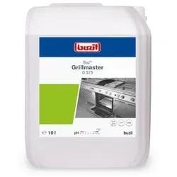 Buzil G575 BUZ grillMaster 10 L - Hochalkalischer Intensivreiniger - Diverse B - Ideal für die Intensivreinigung von Backöfen und Grills, mit hoher Lösekraft gegen hartnäckige Rückstände und geeignet für die Anwendung in der Schaumpistole.