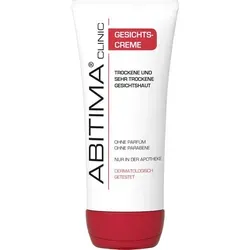 ABITIMA Clinic Gesichtscreme 100 ml - Medizinische Körperpflege für trockene Gesichtshaut, glättet und beruhigt irritierte Stellen, ideal als Tages- und Nachtcreme mit natürlichem Lanolin und Vitamin E.