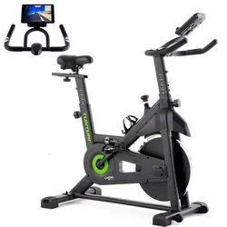Tunturi Cardio Fit S20 Sprinter Bike - Indoor-Fahrradtrainer mit Bluetooth - Fahrradergometer mit niedrigem Einstieg, individuell anpassbarem Lenker und Sattel für höchsten Komfort und Effektivität beim Training.