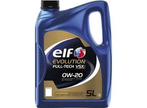 ELF EVOL. FULLTECH VSX 0W20 Motoröl 5l - Hochwertiges, synthetisches Motoröl für Benzin- und Dieselmotoren. Erfüllt höchste Spezifikationen für optimale Leistung und Schutz. Ideal für moderne Fahrzeugtechnologien.
