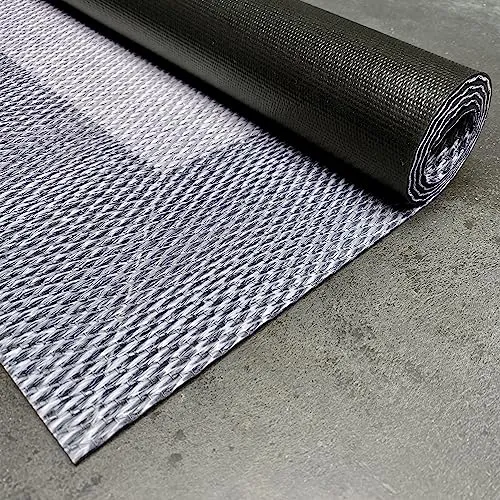 STORESDECO Premium Vinyl Teppich 60x90 cm - Hochwertiger Teppich für Wohnzimmer, Schlafzimmer und Küche, rutschfest und wetterfest - ideal für Allergiker und pflegeleicht.