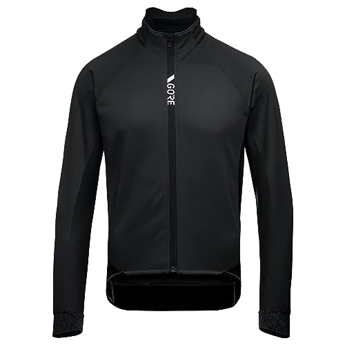 GORE WEAR Herren C5 Gtx I Thermo Jacke, Schwarz, XL EU - Fahrradbekleidung für kalte Wetterbedingungen, winddicht und wasserabweisend dank GORE-TEX INFINIUM. Enganliegende Passform für optimale Performance und Komfort beim Radfahren.
