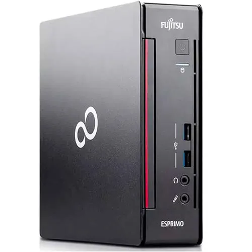 Fujitsu Mini PC Desktop Computer Esprimo Q558, Prozessor Core i5-8400T, 8GB RAM, 240GB SSD, Win 11 Pro (Generalüberholt)