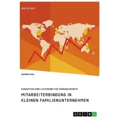 Mitarbeiterbindung in kleinen Familienunternehmen. Konzeption eines Leitfadens für Führungskräfte von Ramona Kuhl / GRIN Verlag / Taschenbuch
