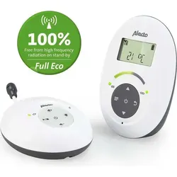 Alecto DBX-115 DECT Babyphone - Audio Babyfon mit 300m Reichweite, störungsfreie Verbindung und wiederaufladbaren Batterien
