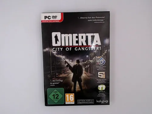 Omerta - City of Gangsters PC Download - Strategie-Spiel für PC, USK ab 12 Jahren, ideal für Fans von Gangster-Themen und Aufbau-Strategien, regionaler Produktschlüssel für DE, AT, CH.