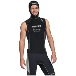 Mares Flexa Vest für Herren - Größe 2 (46-48) - Die Mares Flexa Vest für Herren bietet optimalen Kälteschutz beim Tauchen. Ideal als zusätzliche Schicht unter oder über dem Flexa Anzug. Hergestellt aus hochwertigem Low-Compression-Neopren.
