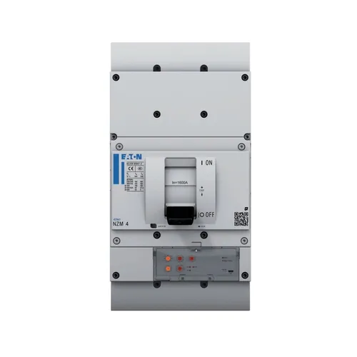 Eaton Leistungsschalter NZMH4-VX1000-AVE - Robuster Leistungsschalter von Eaton für den professionellen Einsatz. Ideal für Einbauanwendungen mit einem Nennstrom von 1000 A und hoher Zuverlässigkeit bei 690 V.