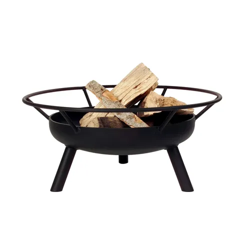 Rumo Barbeque JOEs Firepit Feuerstelle - Holzkohlegrill JS-33610 - Grills: Hochwertige Feuerstelle ohne Schwenkarm, ideal für gesellige Abende im Garten und perfektes Grillvergnügen.