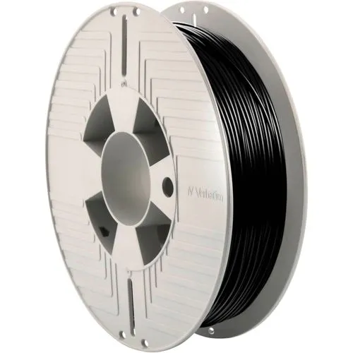 Verbatim 3D Printer Filament Primalloy 1,75 mm 500 g black - Steckdosen & Zubehör, flexibles Hochleistungsfilament mit hervorragenden Niedrigtemperatureigenschaften für präzise 3D-Druckergebnisse.