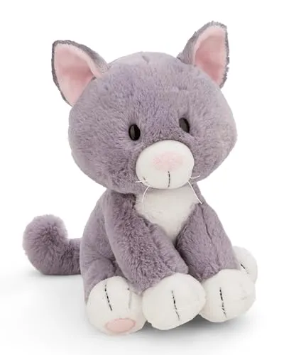 NICI 62139 Kuscheltier Katze grau 20cm sitzend GREEN (20 cm) (62139)