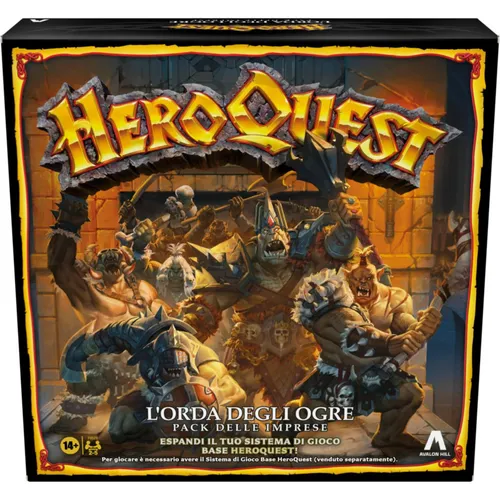 Avalon Hill - Heroquest - L' Horde Degli Ogre - Spiel aus Tabelle - Italienisch