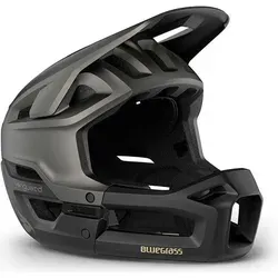 Bluegrass Vanguard Fullface Helm Grau S - Leichter Fullface Helm für MTB, mit optimaler Passform und anpassbarem Safe-T Heta-System. Bietet Komfort und Sicherheit auf technischen Strecken, inklusive 24 Lüftungsöffnungen für beste Belüftung.