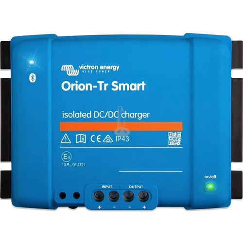 Victron Orion-Tr Smart 12/24 10A DC/DC Ladegerät - Sonstige Elektroinstallationsartikel, isoliert und kompatibel mit Blei- und Lithium Akkus für effizientes Laden.