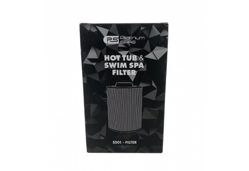 Platinum Spas SS01 Pool-Filterkartusche 21 x 15 cm - Effiziente Filterkartusche für Whirlpool und Swim Spa, sorgt für sauberes Wasser und einfachen Austausch. Ideal für entspannende Stunden im Pool.